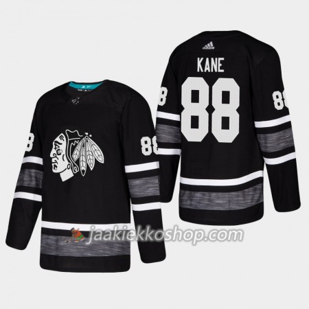 Miehille NHL Chicago Blackhawks Pelipaita Patrick Kane 88 Musta 2019 All-Star Adidas Authentic